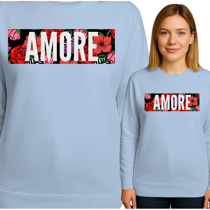 Amore Bloemen Sweatshirt