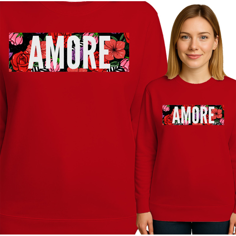 Bluza damska AMORE' w Kwiaty