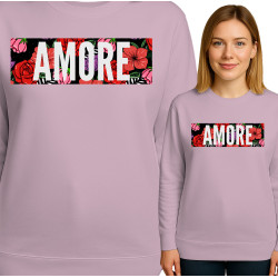 Bluza damska AMORE' w Kwiaty