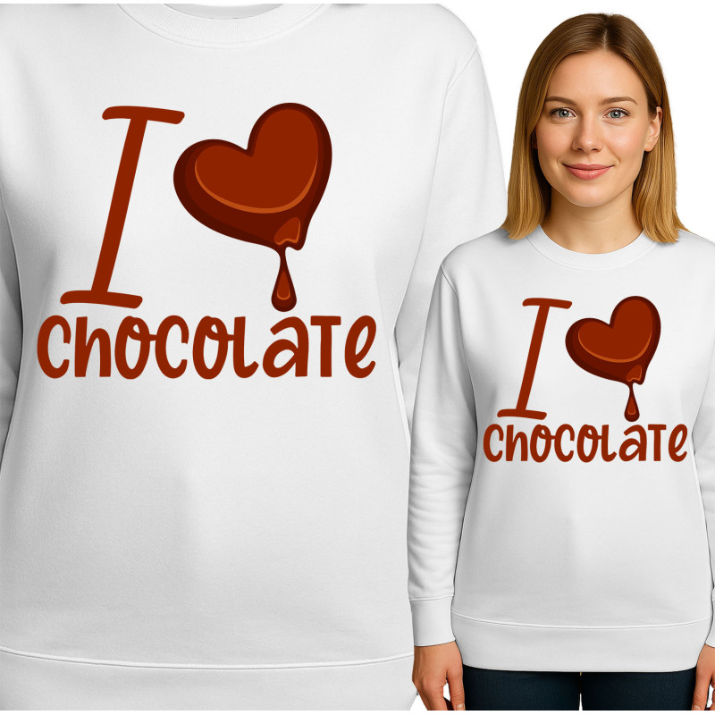 Ik Hou van Chocolade Sweatshirt