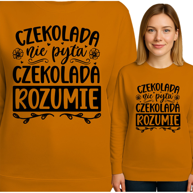 Leuke Chocolade Sweatshirt