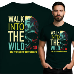 Koszulka "Walk into the Wild – Say Yes to New Adventures”